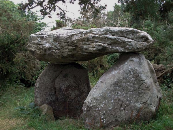 Dolmen de Kerluir/Er Roc'h Vihan